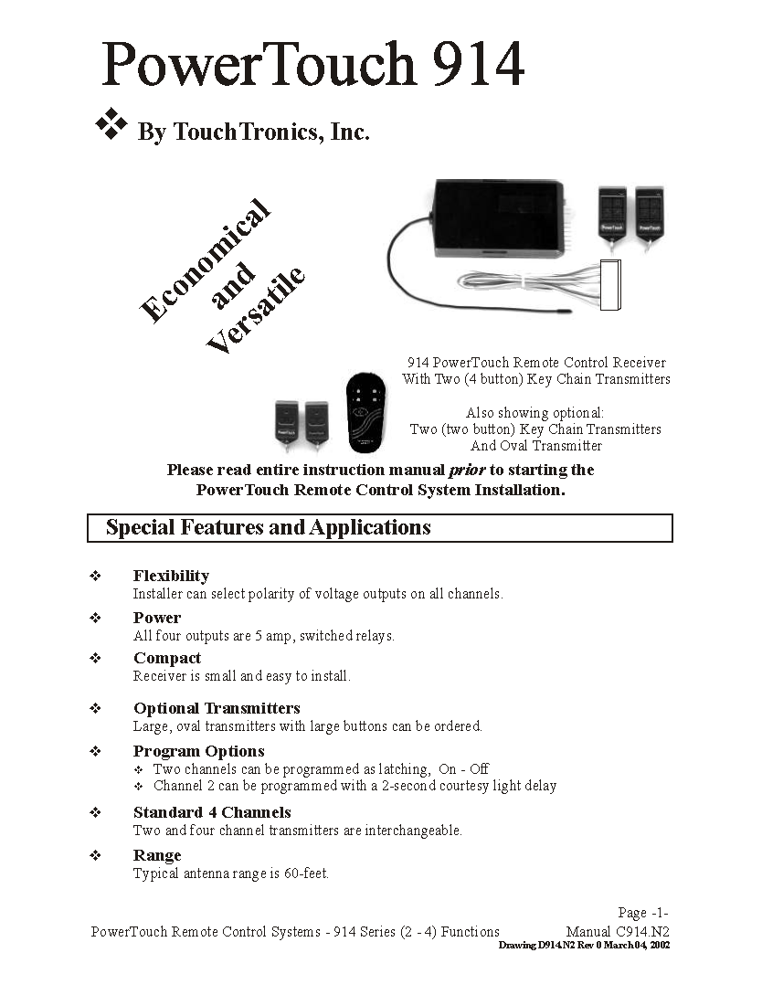 P914 PowerTouch Rev 0